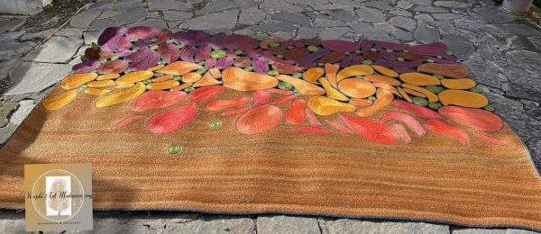 Tapis en Sisal réalisé